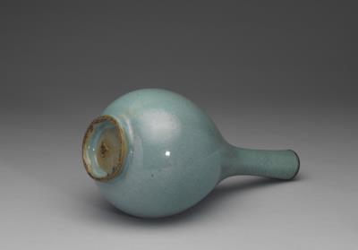 图片[3]-Gall-shaped vase with sky blue glaze, Jun ware, Jin dynasty, 12th century-China Archive